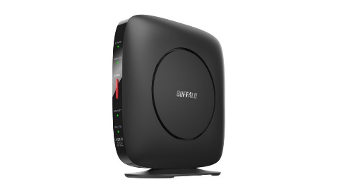Wi-Fi6（11ax）に対応した無線LANルーター親機 バッファロー　WSR-3200AX4S-BK