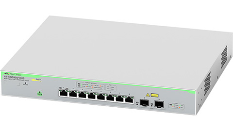 シンプルで扱いやすい 中小規模ネットワーク向けスイッチ