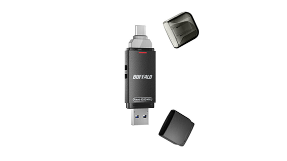 画像・動画の管理をセキュアに効率化できるスティック型SSD