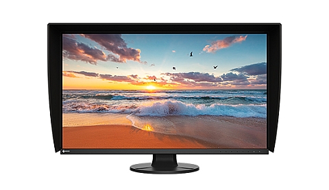 31.5型大画面、4K高解像度のカラーマネジメントモニター