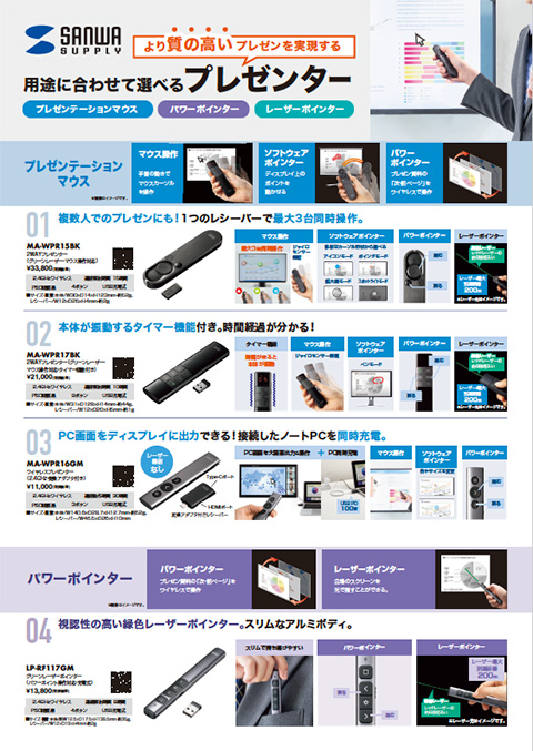 プレゼンターチラシ